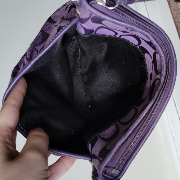 Coach purple crossbody Coach crossbody Coach crossbody Coach crossbody Coach - Picture 15 of 16